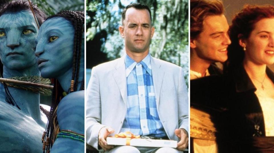 Avatar, Forrest Gump a Titanic